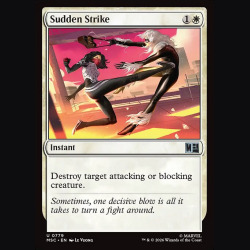 Sudden Strike - NM - Foil - EN
