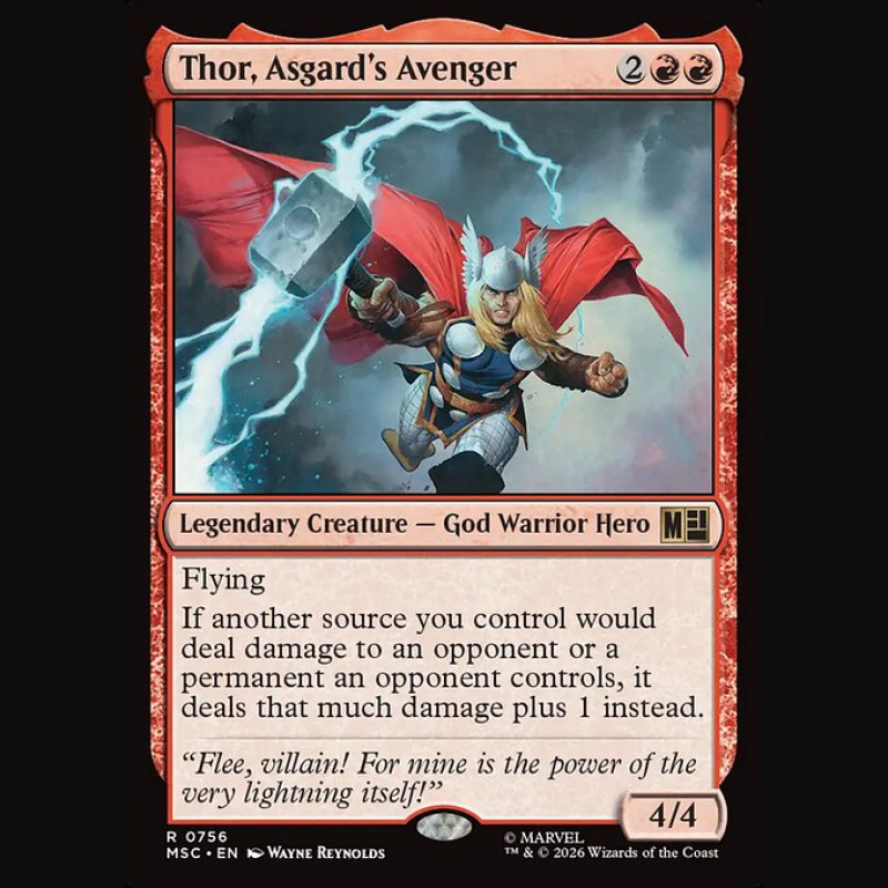 Thor Asgard's Avenger - NM - Foil - EN