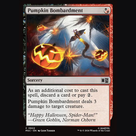 Pumpkin Bombardment - NM - Foil - EN