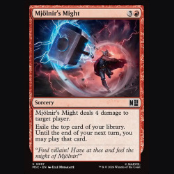 Mjölnir's Might - NM - Foil - EN