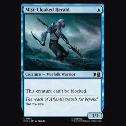 Mist-Cloaked Herald - NM - Foil - EN