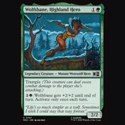 Wolfsbane Highland Hero - NM - Foil - EN