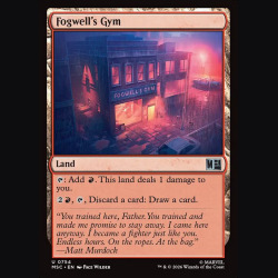 Fogwell's Gym - NM - Foil - EN