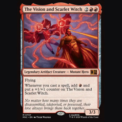 The Vision and Scarlet Witch - NM - Foil - EN
