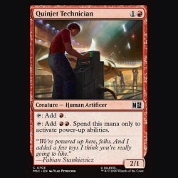 Quinjet Technician - NM - Foil - EN