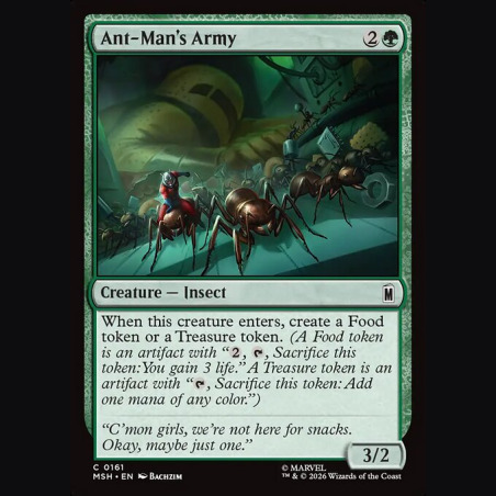 Ant-Man's Army - NM - No Foil - ES