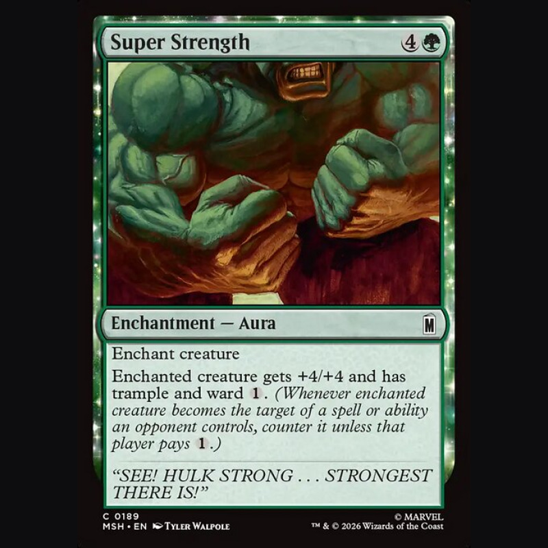 Super Strength - NM - No Foil - ES