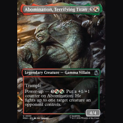 Abomination Terrifying Titan - NM - No Foil - ES
