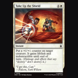 Take Up the Shield - NM - No Foil - ES
