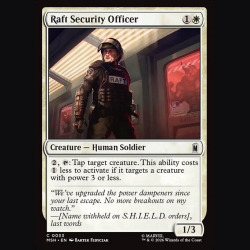 Raft Security Officer - NM - Foil - ES