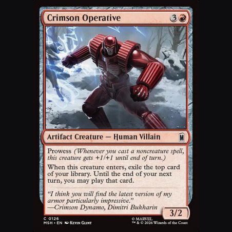 Crimson Operative - NM - No Foil - ES
