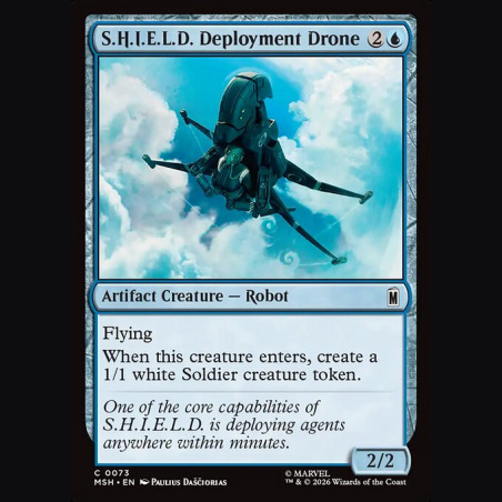 S.H.I.E.L.D. Deployment Drone - NM - Foil - ES