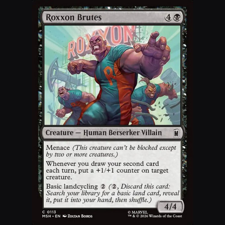 Roxxon Brutes - NM - No Foil - ES