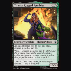 Titania Rugged Rumbler - NM - No Foil - EN