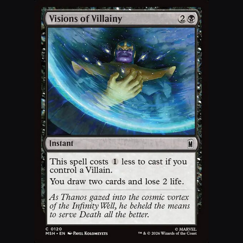 Visions of Villainy - NM - No Foil - EN