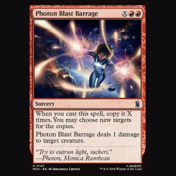 Photon Blast Barrage - NM - No Foil - EN
