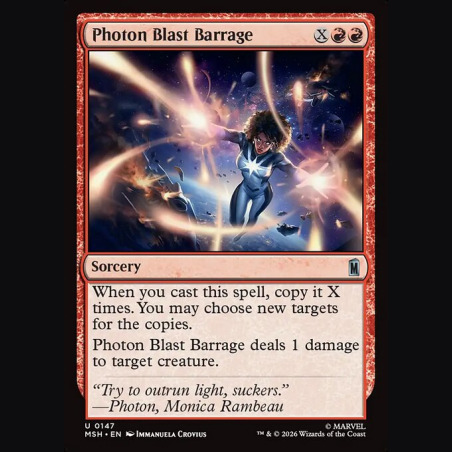 Photon Blast Barrage - NM - No Foil - EN