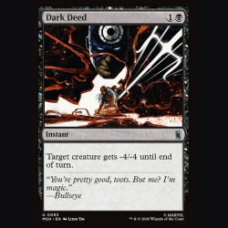 Dark Deed - NM - No Foil - ES