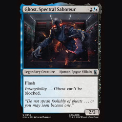 Ghost Spectral Saboteur - NM - No Foil - ES