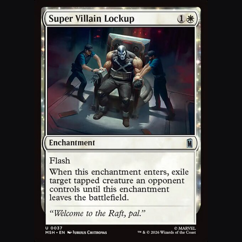 Super Villain Lockup - NM - Foil - EN