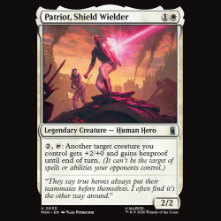 Patriot Shield Wielder - NM - No Foil - EN