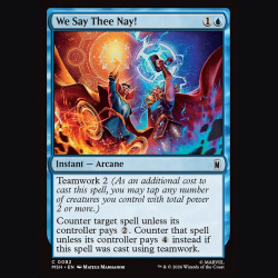 We Say Thee Nay! - NM - No Foil - EN