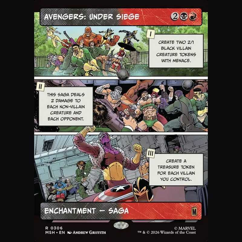 Avengers: Under Siege - NM - No Foil - ES
