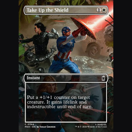 Take Up the Shield - NM - Foil - EN