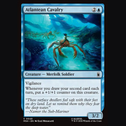 Atlantean Cavalry - NM - Foil - EN