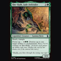 She-Hulk Jade Defender - NM - Foil - EN