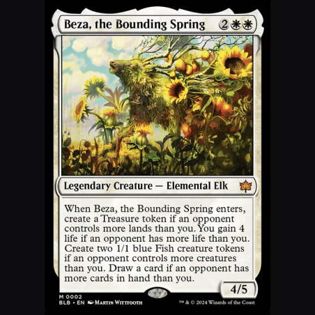 Beza the Bounding Spring - NM - No Foil - EN