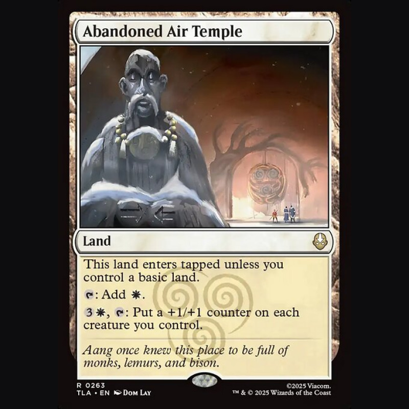 Abandoned Air Temple - NM - No Foil - EN