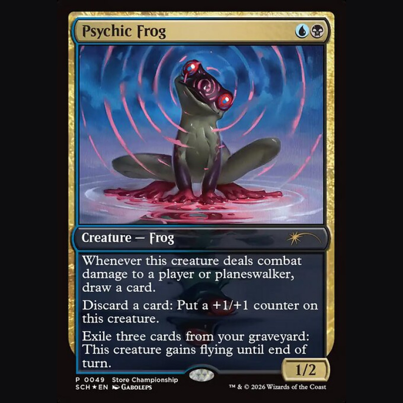 Psychic Frog - NM - Foil - EN