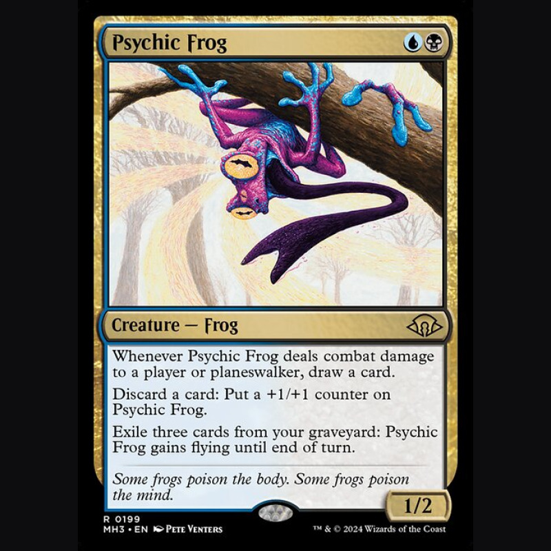 Psychic Frog - NM - Foil - EN