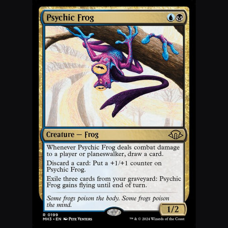 Psychic Frog - NM - Foil - EN