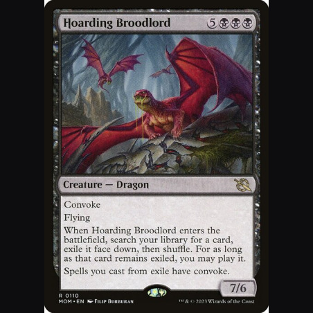 Hoarding Broodlord - NM - No Foil - EN
