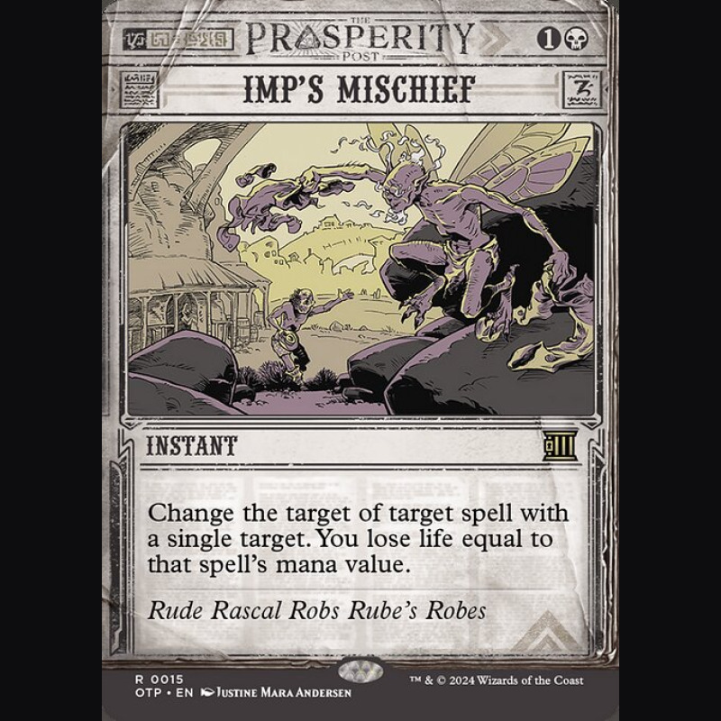 Imp's Mischief - NM - No Foil - EN