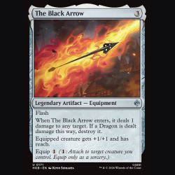 The Black Arrow - NM - No Foil - EN