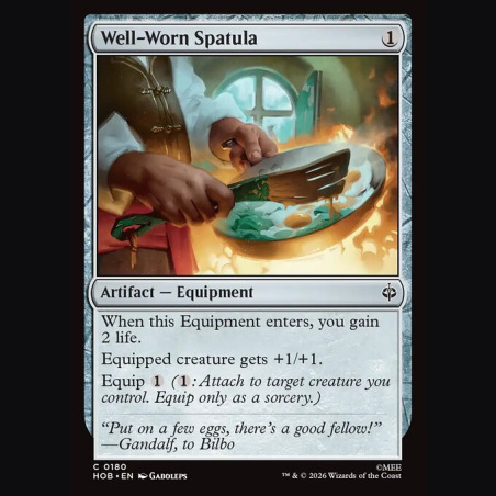 Well-Worn Spatula - NM - Foil - EN