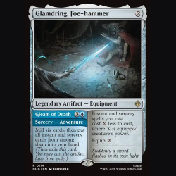 Glamdring Foe-hammer // Gleam of Death - NM - No Foil - EN