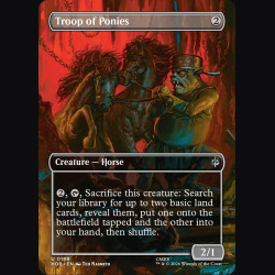 Troop of Ponies - NM - No Foil - ES