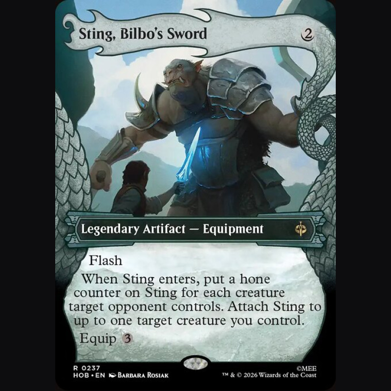 Sting Bilbo's Sword - NM - No Foil - ES