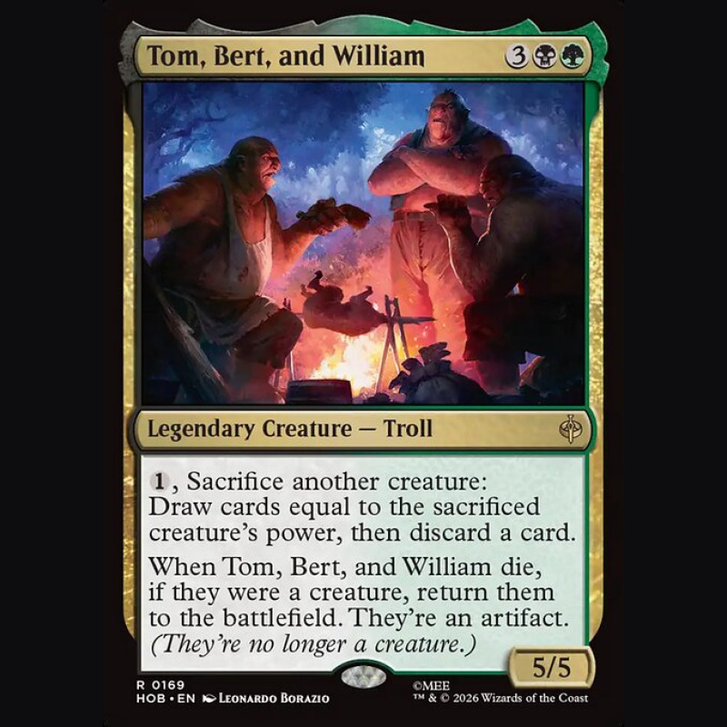 Tom Bert and William - NM - Foil - EN