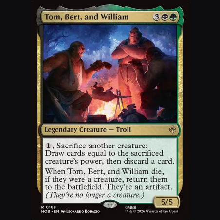 Tom Bert and William - NM - Foil - EN