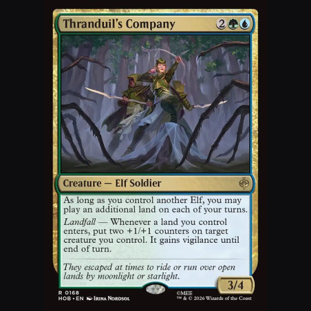 Thranduil's Company - NM - Foil - EN