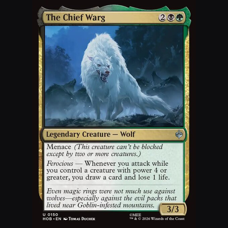 The Chief Warg - NM - No Foil - ES