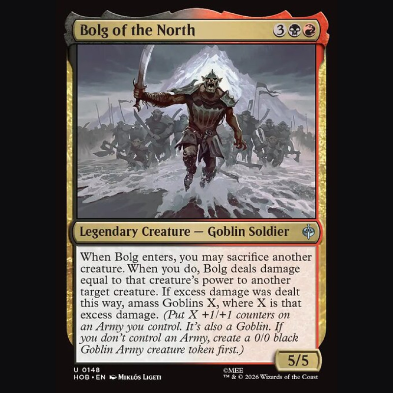 Bolg of the North - NM - No Foil - EN