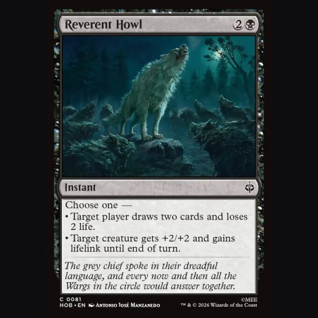 Reverent Howl - NM - No Foil - ES