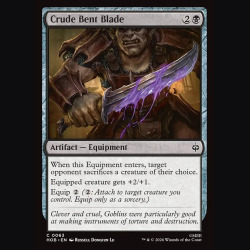 Crude Bent Blade - NM - No Foil - ES