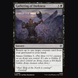 Gathering of Darkness - NM - Foil - EN
